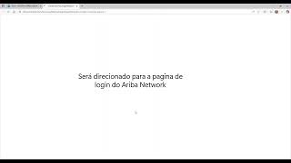 Cadastro no portal ap�s convite - para quem n�o tem conta no SAP Ariba