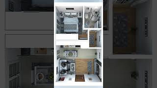 Interior Plan (30m²) #home #decor #architecture #interior #lhouse #design  #viral #shorts #short