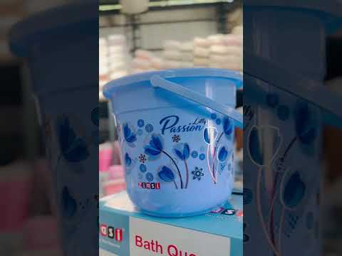 Printed Plastic Bath Bucket