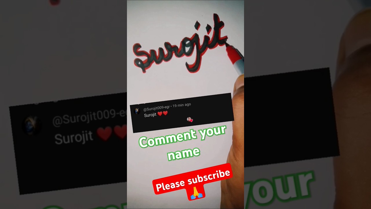 Stylish Name of surojit#surojit #nameart #art#domsart