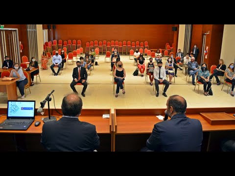 Entrega de certificados de capacitaciones sobre derecho procesal penal, civil y comercial