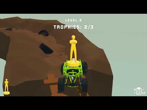 Offroad Mania - off road 4x4 car driving simulator (ONLY LO-GEAR) Level 2-2 Walkthrough