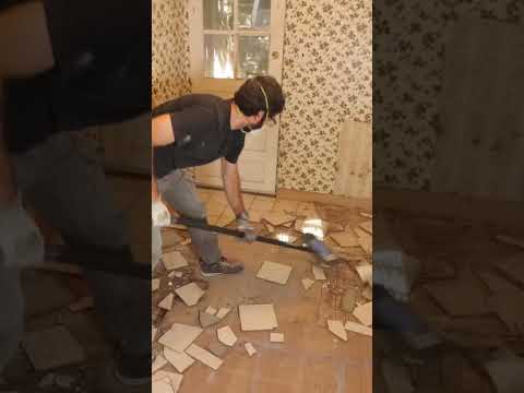 Kitchen Floor Removal Tips - #shorts