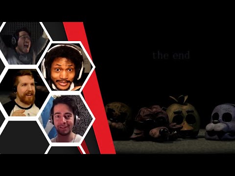 Lets Player's Reaction To The FNAF 3 Good Ending - Five Nights At Freddy's 3