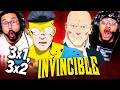 INVINCIBLE 3x01 3x02 REACTION Breakdown Review Omni Man