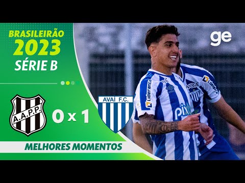 Gols e lances de Ponte Preta x Avaí