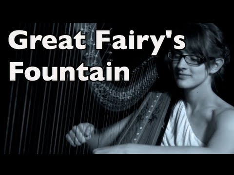 Great Fairy's Fountain - Legend of Zelda - Three Harps