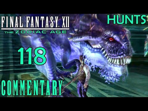 Final Fantasy XII The Zodiac Age Walkthrough Part 118 - Pylraster & Trickster - Hunt 32 & 37