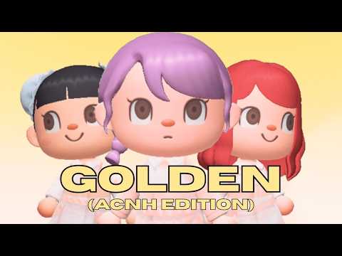 ✨K-Pop Demon Hunters: GOLDEN (An ACNH Music Video)✨