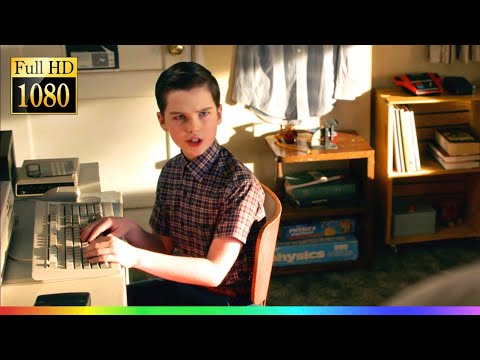 When Sheldon practices with Billy | Young Sheldon 4x9 | Sheldon Cooper | Missy Cooper