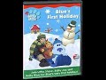 Opening To Blue S Clues Blue S First Holiday 2003 DVD