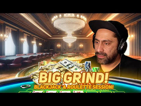 ALL OUT GRIND! Full Degen Blackjack & Roulette Run