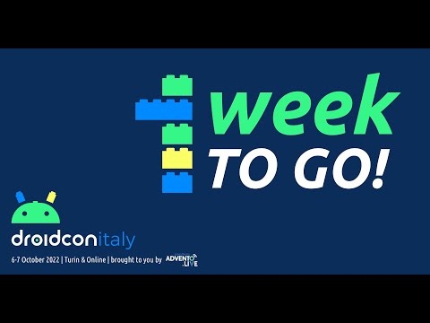 droidcon Italy 2022 - pre event flavour