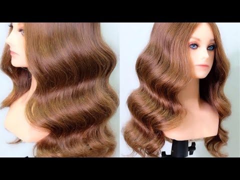 Beach Waves Hairstyle, How to create beach waves by...