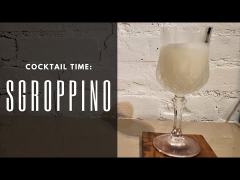 Cocktail time: Sgroppino the Italian desert drink