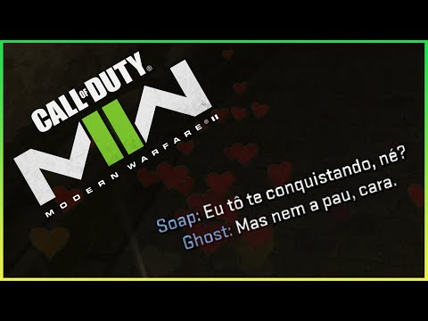 Pérolas do COD MW2 - Pintou um clima entre Ghost e Soap