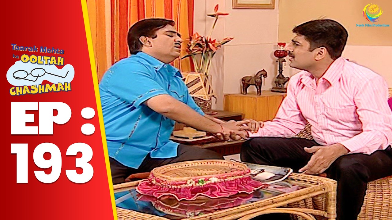 SE 01 EP 193 -  Jethalal Ne Kyu Di Taarak Ko Dosti Ki Kasam !  | Taarak Mehta Ka Ooltah hashmah