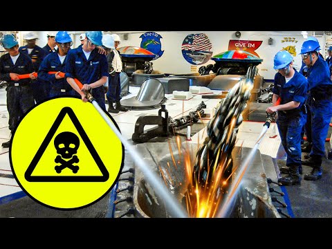 Can DROPPING An Anchor Inside An Aircraft Carrier Easily COST YOUR LIFE?