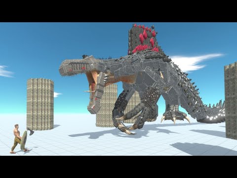SAVAGE SPINOSAURUS vs ALL UNITS ARBS Animal Revolt Battle Simulator