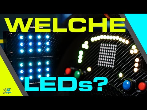 Die BESTEN SIMRACING LEDs? DIY RGB LEDs im VERGLEICH - WS2812b vs. PL9823-F5
