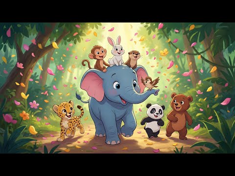 🐘 Elephant Who Wanted Friends 💖 | Animated Story for Kids