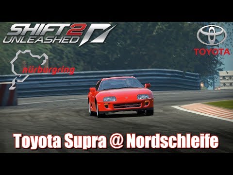 Retro Racing Games : Need For Speed Shift 2 Unleashed - Toyota Supra @ Nordschleife