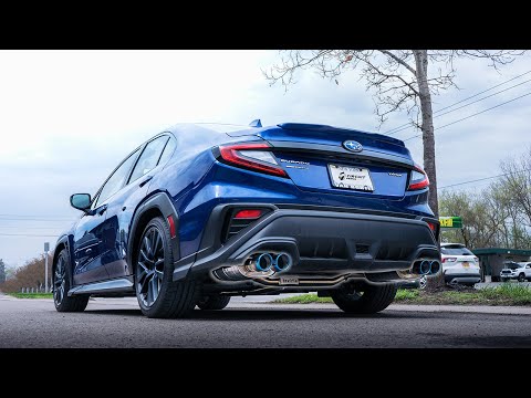 INVIDIA AXLE-BACK Q300 EXHAUST FOR THE 22+ SUBARU WRX [Install + Honest Review]