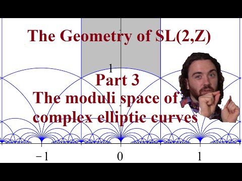 The (Coarse) Moduli Space of (Complex) Elliptic Curves | The Geometry of SL(2,Z), Section 1.3