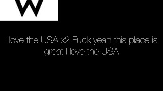 Weezer - I Love The USA Lyrics