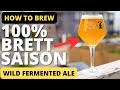 What happens when you brew a 100% BRETTANOMYCES Beer? (BR-8 Yeast)