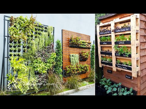 Best 50 Vertical Garden Ideas - Outdoor Vertical Living Wall Planter In 2022