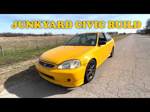 Your OLD car won't start? Check the Fuel Pump!! - (Junkyard Civic Build)