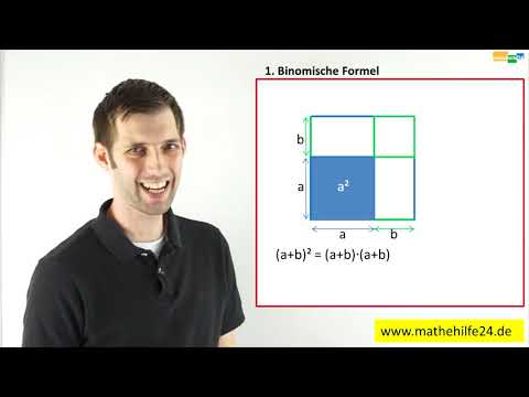 Erste binomische Formel graphisch | Mathematik