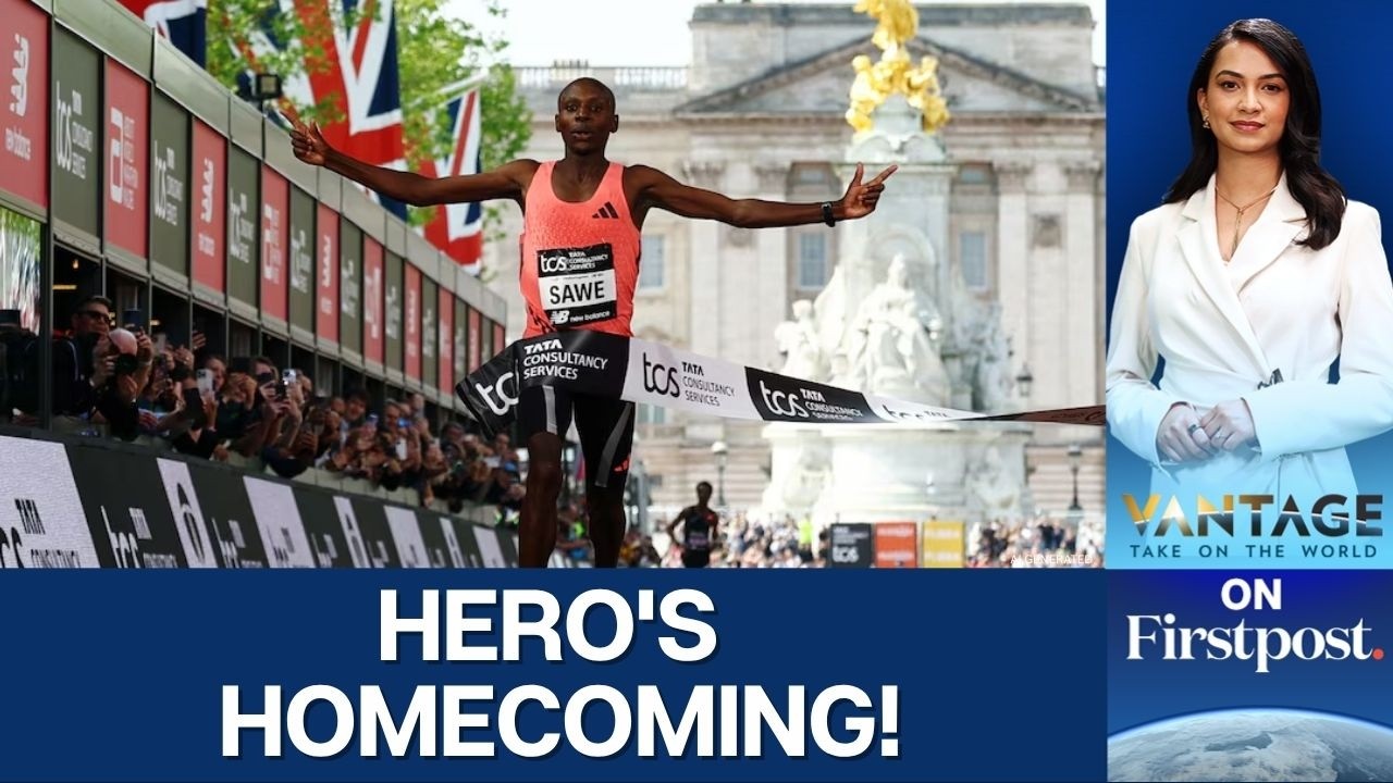 Kenya Gives Hero’s Welcome to Marathon Star Sabastian Sawe | Vantage on Firstpost | N18G | 4K