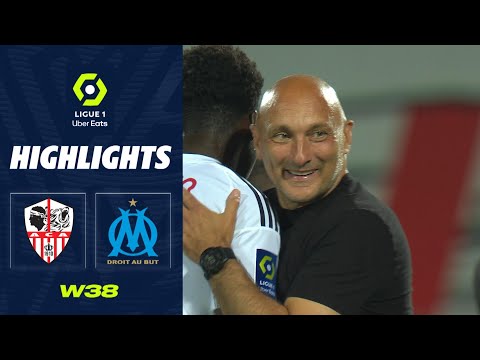 AC AJACCIO - OLYMPIQUE DE MARSEILLE (1 - 0) - Highlights - (ACA - OM) / 2022-2023