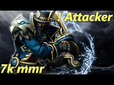 Dota 2 | Attacker! Kunkka vs w33 easy rampage
