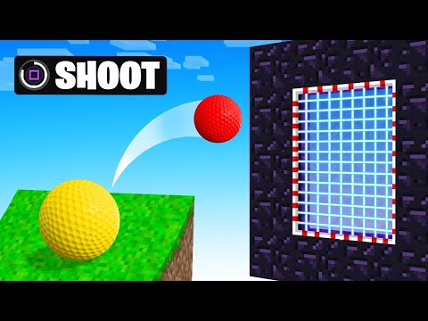 Playing MINECRAFT In GOLF IT?!