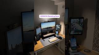 デスク環境アップデート！HOMAYA昇降デスクとガジェット紹介 #shorts #gadgets #desk