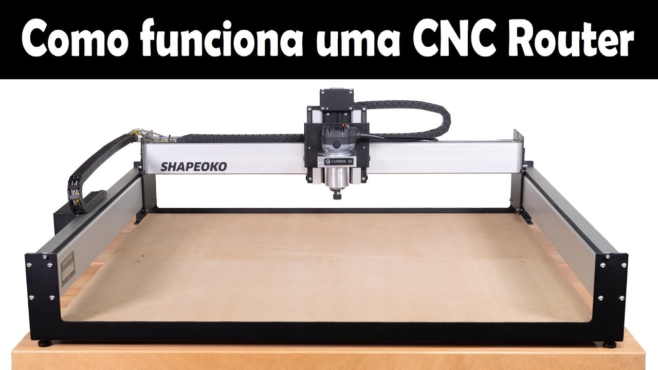 Como Funciona uma CNC Router