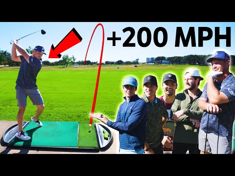 We Had A Long Drive Contest W/ Bryson DeChambeau!