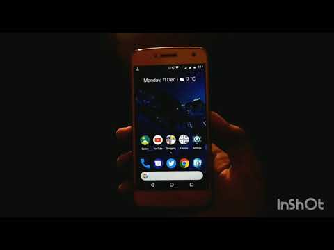 How to change colour of moto display on moto g5 plus and G5