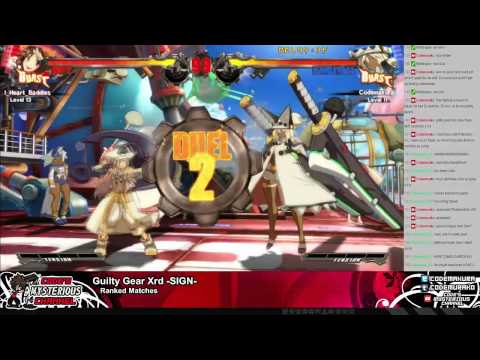 GGXrd -- Ranked Matches (1 of 2) Jan 7th 2015