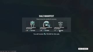 How to sell unwanted inventory items in Warframe!