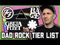 THE DAD ROCK TIER LIST