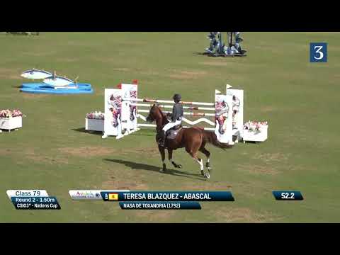 Teresa Blazquez | CSIO3* Nations Cup Vejer de la Frontera 2023 (Round 2) 27.10.2023 (1st)