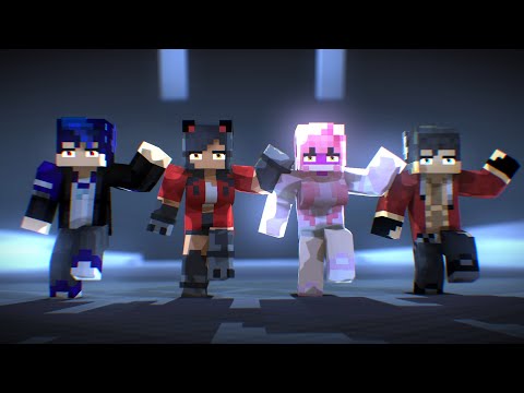 BELIEVER PROJECT SHUFFLE ULTIMA APHMAU CREW FAMILY - MINECRAFT ANIMATION #shorts