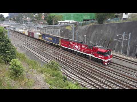 NR75 The Ghan & NR47 with PN 2SB1 - 23/12/19