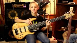 12 YEAR OLD BASS PLAYER 