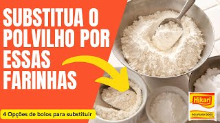 Como substituir polvilho doce