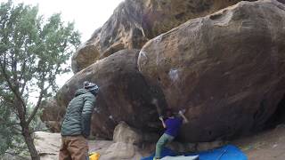 Video thumbnail de Zombie nation, 7c+. Albarracín